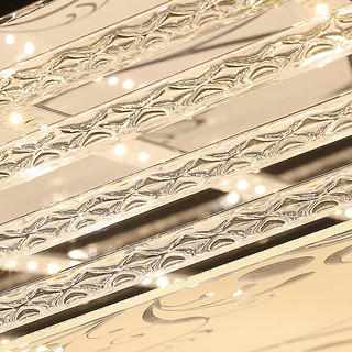 KIMHUAN 金幻 LED水晶灯客厅吸顶灯现代简约灯具蝴蝶系列80W无极调光