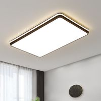 大观园LED吸顶灯现代简约大气长方形温馨主卧室灯具北欧极简风LED