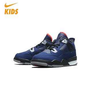 NIKE 耐克 童鞋幼童JORDAN4轻便防滑运动篮球鞋