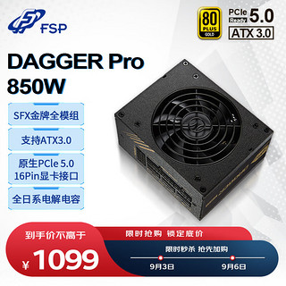 FSP 全汉 Dagger pro 电源 850W