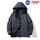 NASA RHUDE 秋季新款户外可拆卸冲锋衣
