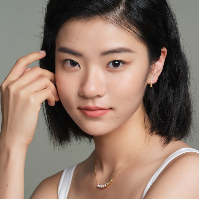 fellala 翡拉拉 泡泡小众设计感耳环女复古高级感气质珍珠耳坠耳饰