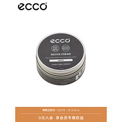 ecco 爱步 光皮护色乳液 皮鞋护理保养 9034014 白色903401400107