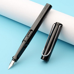 Jinhao 金豪 619 钢笔 黑色 EF尖 单支装送5个黑色墨囊