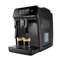PHILIPS 飞利浦 黑珍珠咖啡机意式全自动家用现磨咖啡机触控显示屏EP1221