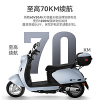移动端、京东百亿补贴：ZUB 五星钻豹 G1 电动摩托车