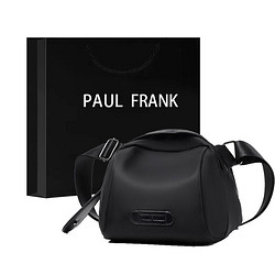 Paul Frank 大嘴猴 包包女2023新款时尚流迷你帆布轻便贝壳包包时尚小背包女士