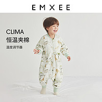 88VIP：EMXEE 嫚熙 婴儿睡袋儿童防踢被恒温防踢被神器春秋款宝宝睡袋