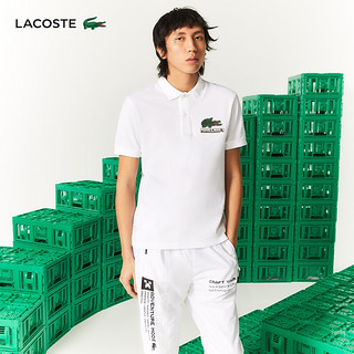 LACOSTE 拉科斯特 法国鳄鱼MINECRAFT联名情侣款元素设计纯棉POLO衫|PH5026