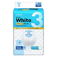 nepia 妮飘 日本原装进口妮飘Whito婴儿纸尿裤S12-60（粘贴型4-8kg）
