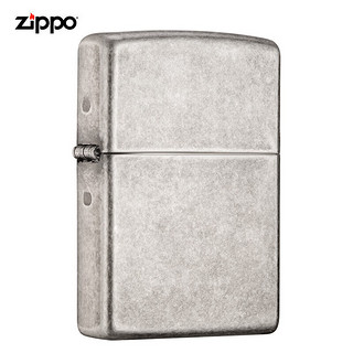 ZIPPO 之宝 打火机 仿古银 仿古电镀121FB  煤油防风火机