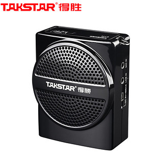 TAKSTAR 得胜 E136小蜜蜂扩音器有线小巧教学导游教师专用上课用音箱 黑色