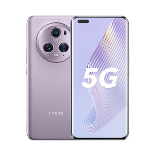 HONOR 荣耀 Magic5 Pro 新品5G手机 手机荣耀 16GB+512GB 珊瑚紫 JS