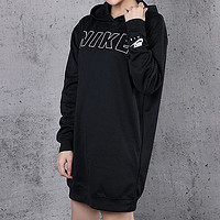 NIKE 耐克 裙子运动休闲连帽针织女裙连衣裙CJ3113-010 Z