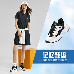 SKECHERS 斯凯奇 秋冬季女鞋熊猫鞋女运动休闲鞋女复古跑步鞋尺码偏大