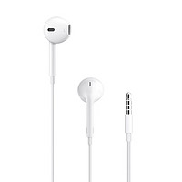 Apple 苹果 EarPods 半入耳式有线耳机 白色 3.5mm