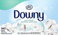 Downy 织物柔顺剂片，凉爽棉，240支