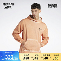 Reebok 锐步 官方2023新款男子HOODIE经典运动休闲百搭美式连帽卫衣 HM4092