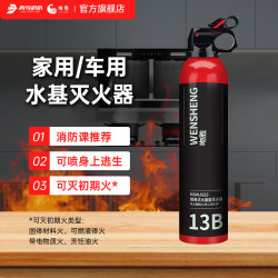 青鸟消防 车载灭火器 便携式 620ml+固定带