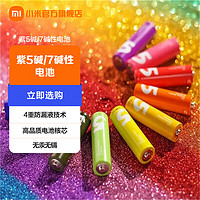 MI 小米 彩虹碱性电池 5号 10粒