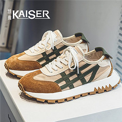 Kaiserdom 凯撒 KAISER/凯撒男款休闲透气布鞋轻便运动跑步潮鞋百搭青少年老爹鞋