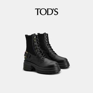 TOD'S 托德斯 女士踝靴 XXW84K0HQ40SUJ 黑色 34