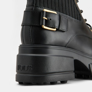 TOD'S 托德斯 女士踝靴 XXW84K0HQ40SUJ 黑色 34