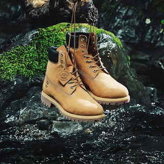 Timberland 踢不烂男鞋大黄靴马丁靴户外防水皮革