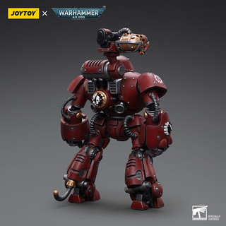 暗源JOYTOY暗源战锤40K机械修会1:18装备怒焰喷火器的卡斯特兰机器人