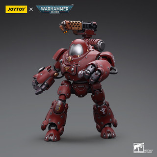 暗源JOYTOY暗源战锤40K机械修会1:18装备怒焰喷火器的卡斯特兰机器人