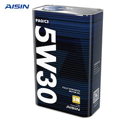 AISIN 爱信 全合成机油润滑油高级发动机润滑油SN 5W30 1L 汽车用品