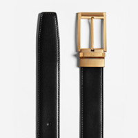 dunhill 登喜路 男士针扣腰带 DU23F4T41SG_001 黑色 100