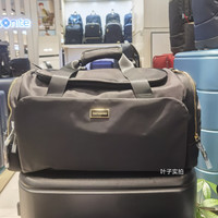Samsonite新秀丽旅行包超轻大容量手提包单肩行李袋干湿分离包NO0 黑色NO0 大