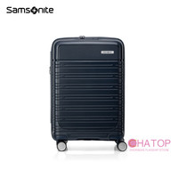 Samsonite新秀丽箱子行李箱前开口拉杆箱可扩展旅行登机箱21英寸 深蓝色 21寸