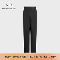 阿玛尼 EMPORIO ARMANIARMANI EXCHANGE女装23早秋AX女士纯色通勤休闲裤