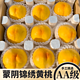  山东蒙阴黄金蜜桃 新鲜黄桃5斤 果王7-9个　　
