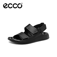 爱步（ECCO）运动凉鞋男 23舒适休闲耐穿沙滩鞋男鞋 黑色50094401001 39
