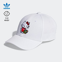 adidas阿迪达斯三叶草女小童可爱卡通运动遮阳帽子II3356 白色 OSFC