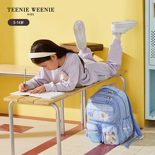 Teenie Weenie Kids小熊童装女童23年秋季新款可爱玩偶轻量书包 粉色 (00S)SMALL