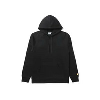 carhartt WIP 男士logo刺绣连帽卫衣 CHXSWI026384FBKA00S