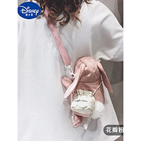 Disney 迪士尼 兔子包包女2023兔年新款女童手机包小挎包卡通可爱少女单肩斜挎包 花瓣粉色