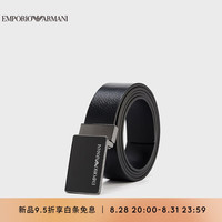 阿玛尼EMPORIO ARMANI 皮带23早秋EA男士徽标皮革腰带礼盒