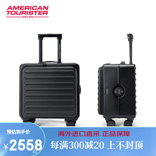 美旅 箱包AMERICAN TOURISTER/美旅前开口大容量TRUNK行李箱拉杆旅行箱ND3 经典黑 16寸