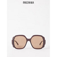 CHLOE 女士 Mirtha recycled-plastic 圆形太阳眼镜 Brown ONE SIZE