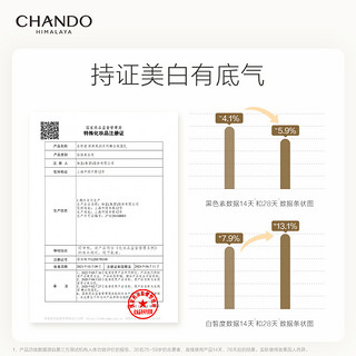 CHANDO 自然堂 面护级美白身体乳烟酰胺焕亮保湿全身留香润肤 280ml