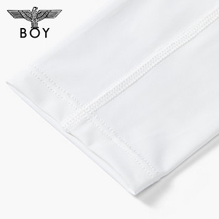 BOY LONDON 潮牌冰袖男女同款2023夏季白色户外印花护袖N86002 白色