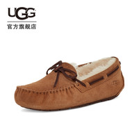 UGG2023秋季女士乐福鞋平底休闲低帮蝴蝶结一脚蹬豆豆鞋 1107949