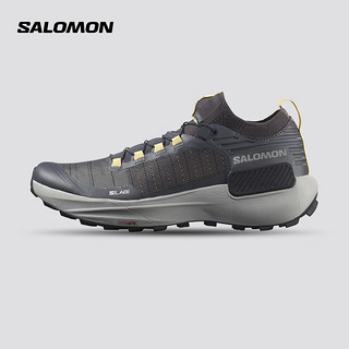 萨洛蒙（Salomon）男女款 户外运动休闲减震舒适越野跑鞋 S/LAB GENESIS 灰色 416732 UK7.5 (41 1/3)