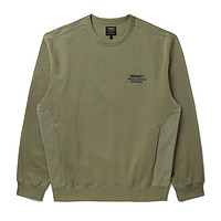 carhartt WIP 男士拼接logo刺绣卫衣 CHXSWA222027JGRD