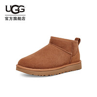 UGG 美版雪地靴 短筒靴 1116109女款-栗色